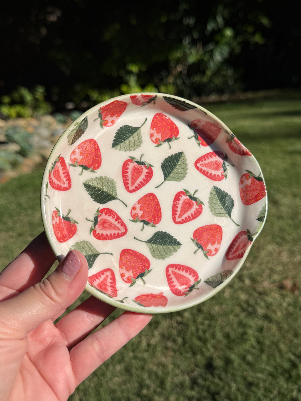 Strawberry Spoon Rest