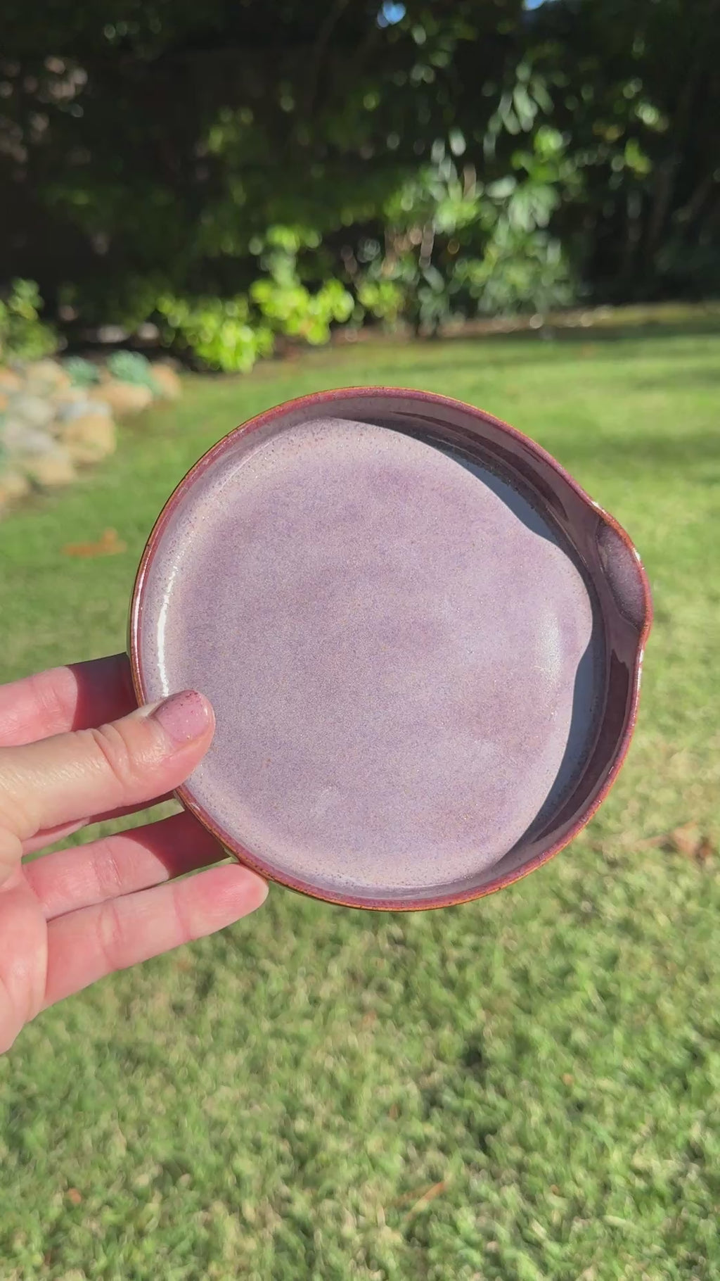 Purple Spoon Rest