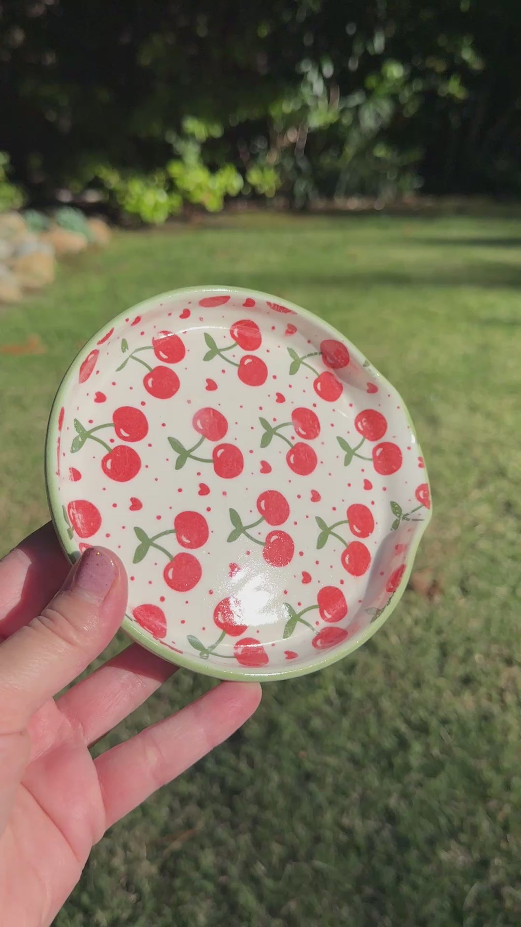 Cherry Spoon Rest